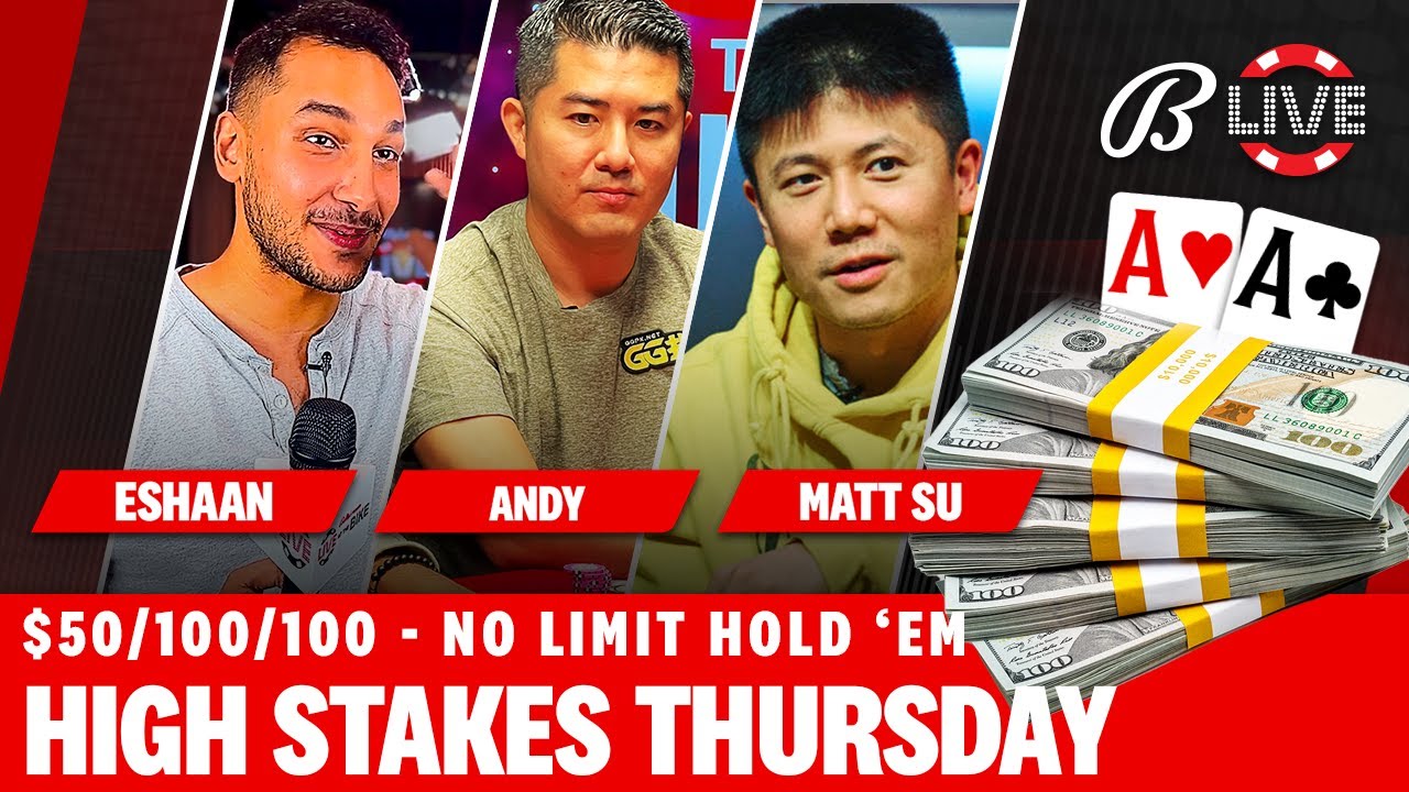 @Andy Stacks Poker play $100/200/200 – Live at the Bike!