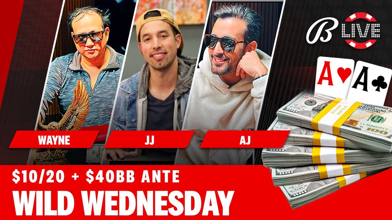 Wayne, JJ and Solflo play $10/$20/$40 NLH